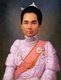 Thailand: Princess Consort Dara Rasmi (1873 – 1933), official portrait as consort of King Chulalongkorn, early 20th century when she lived at Suan Farang Kangsai in Dusit Park